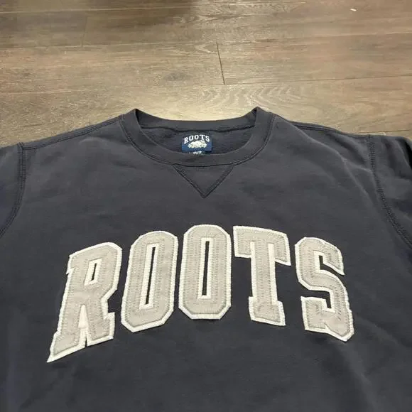 Roots Shirts Vintage Roots Athletics Spell Out Crewneck